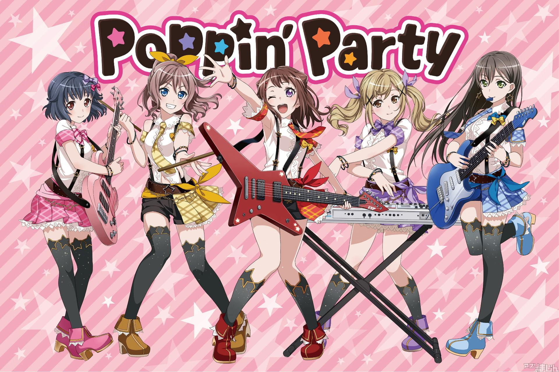 Poppin'Party Wallpapers - Wallpaper Cave