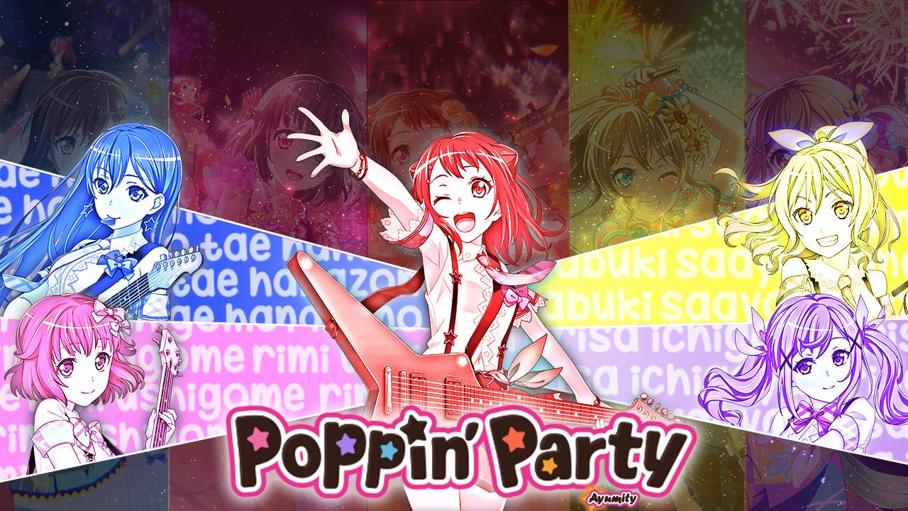 Poppin' Party Wallpaper