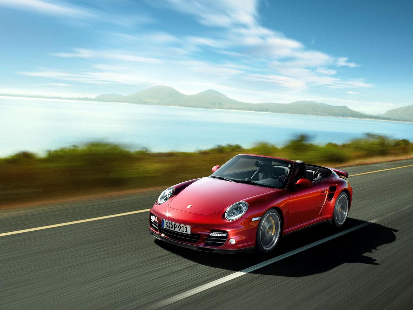 Porsche 911 Turbo Cabrio Wallpaper