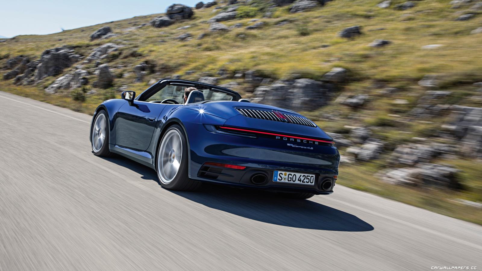 Cars desktop wallpaper Porsche 911 Carrera 4S Cabriolet