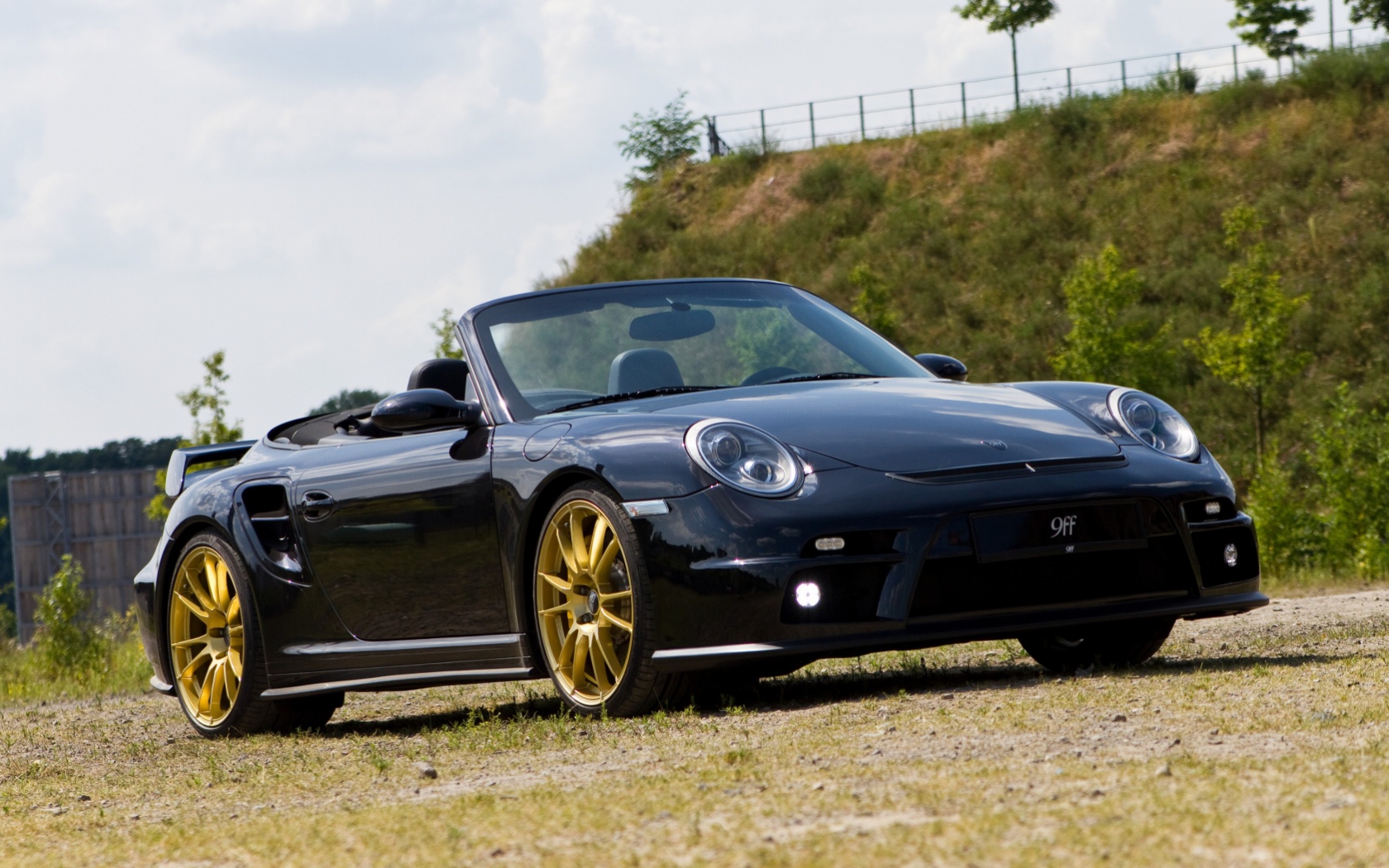 9ff GTronic 1200 PORSCHE 911 997 TURBO CABRIOLET Wallpaper
