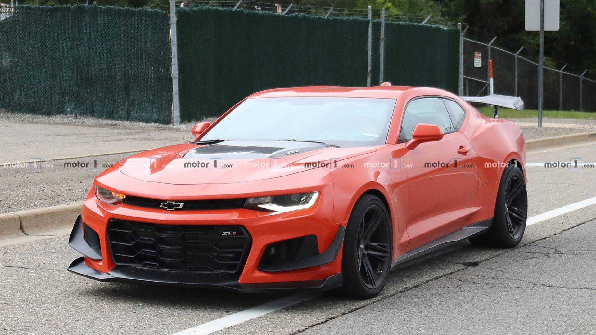 Chevy Camaro ZL1 1LE Spied Undisguised With A Familiar Face