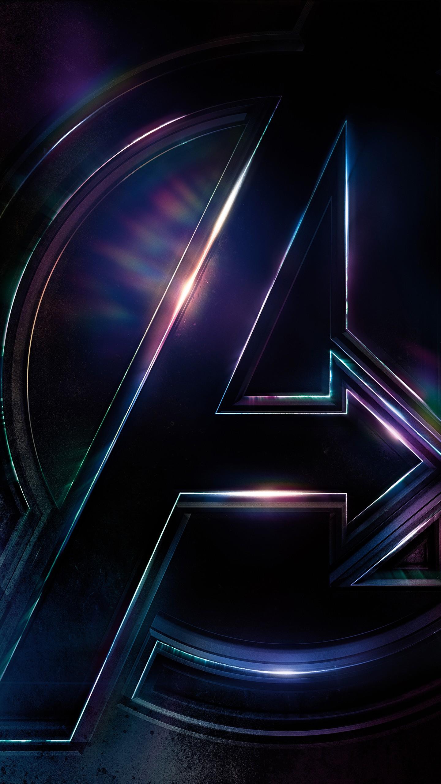 Avengers Infinity War Logo 4K Wallpaper