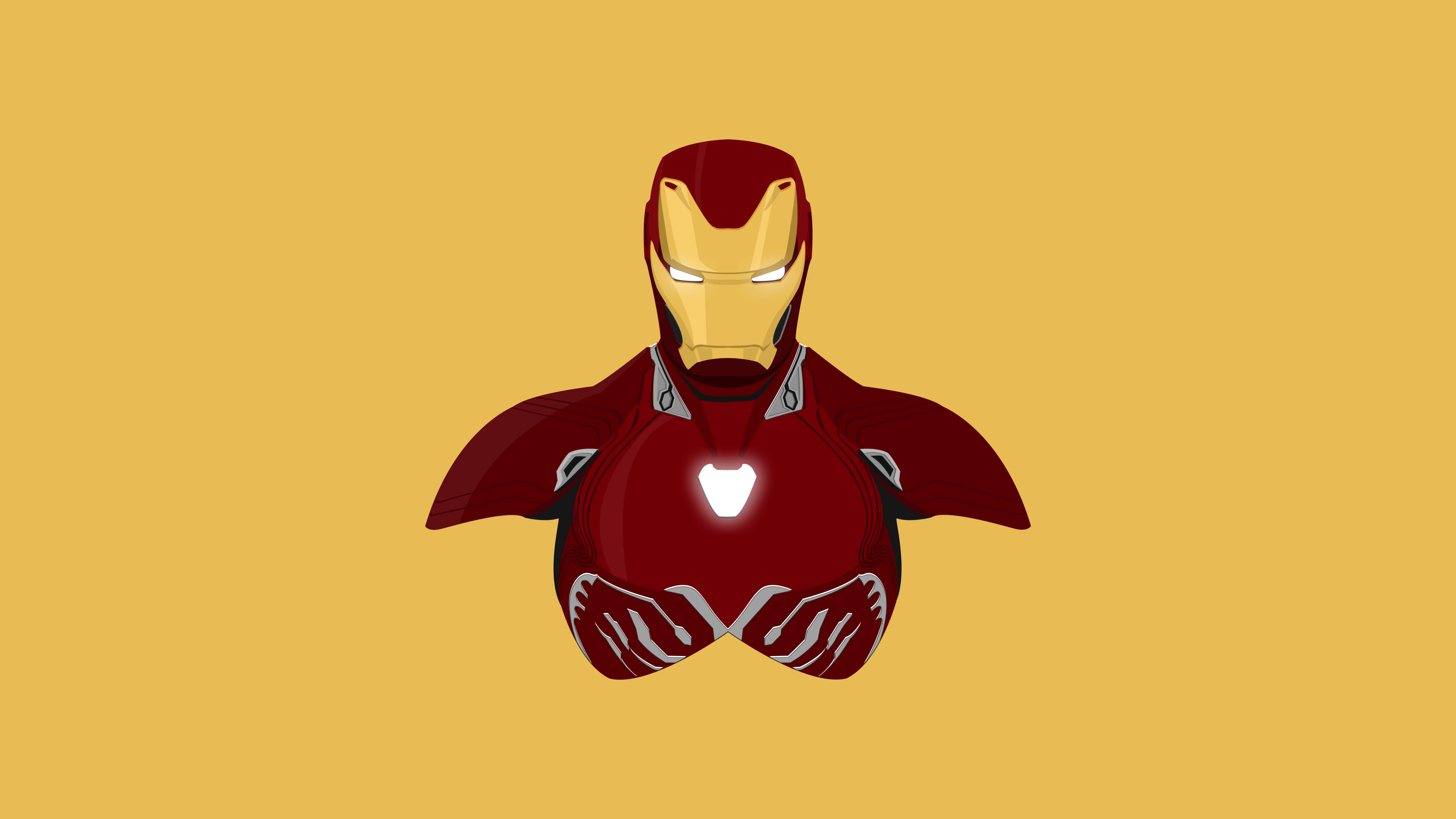 #Iron Man, #Minimal, K. Creative Graphics wallpaper