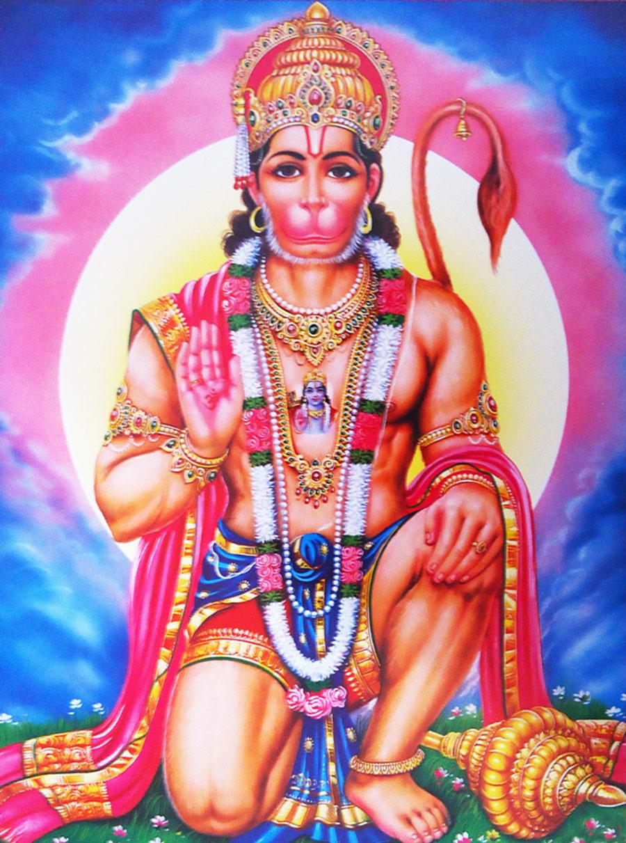 Hanuman God Wallpaper. Anjeneyar God Desktop Wallpaper Download