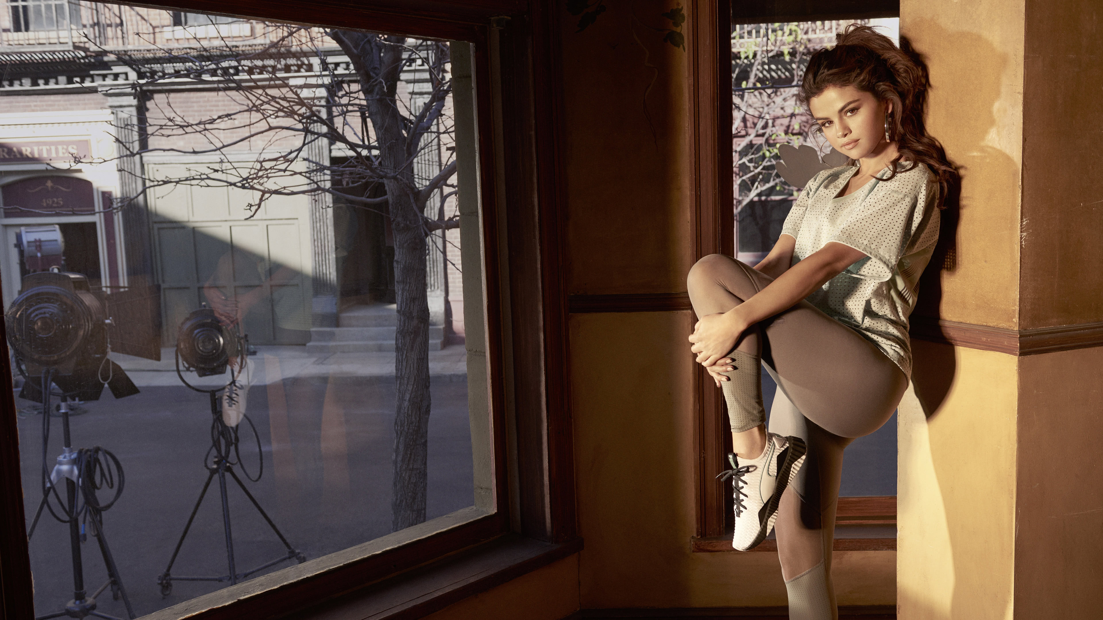 Selena Gomez Puma Photohoot UHD 4K Wallpaper