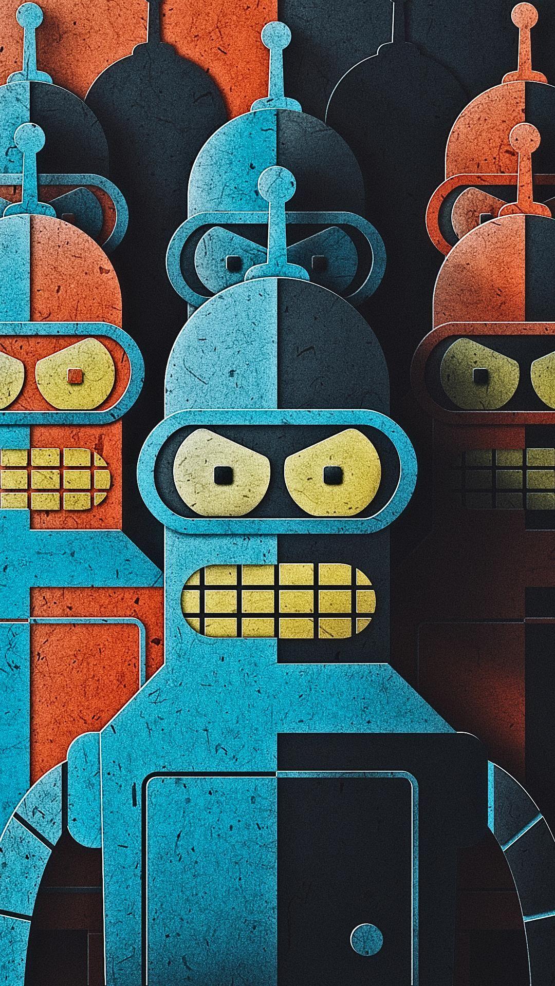 Bender Futurama Wallpapers Wallpaper Cave