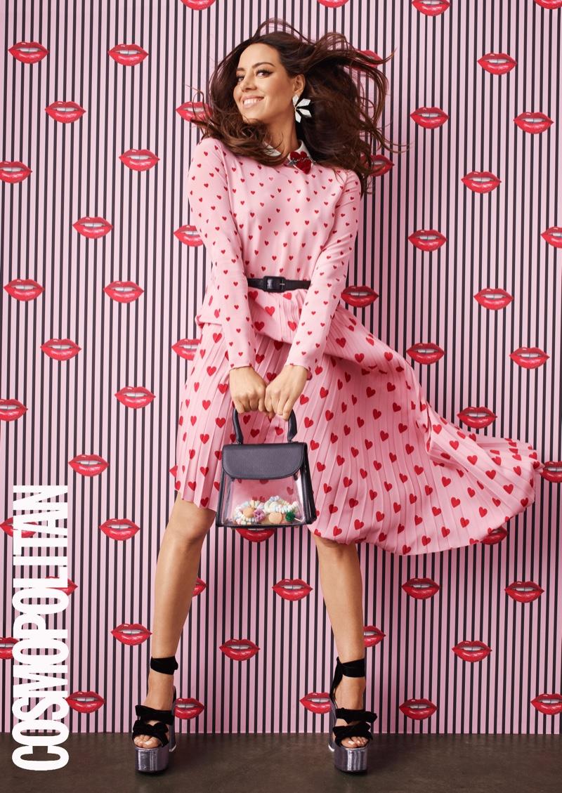 Aubrey Plaza Cosmopolitan 2019 Cover Photohoot. Fashion Gone Rogue