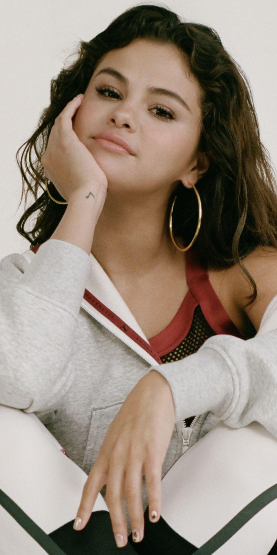 Selena Gomez, Puma, summer collection, 1080x2160 wallpaper