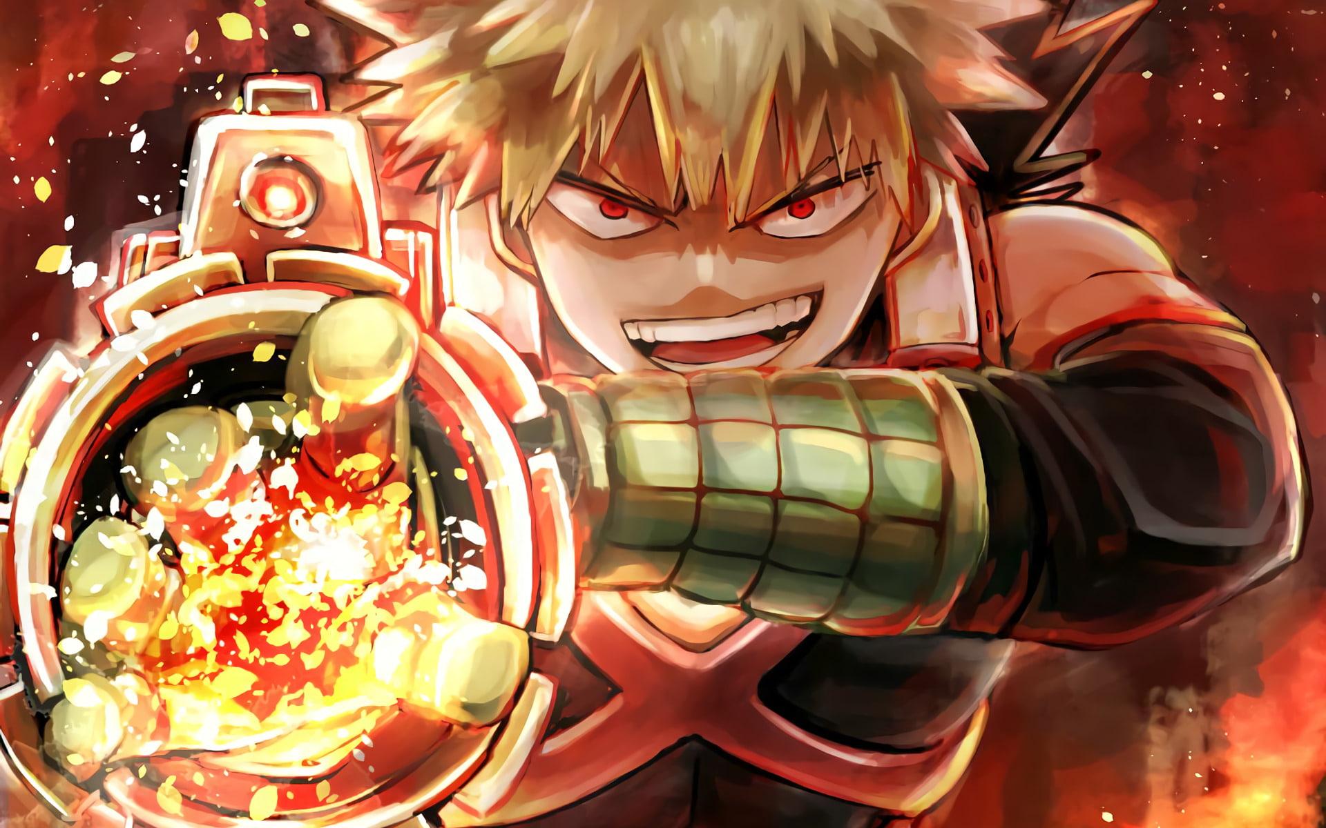 my hero academia bakugou live wallpaper