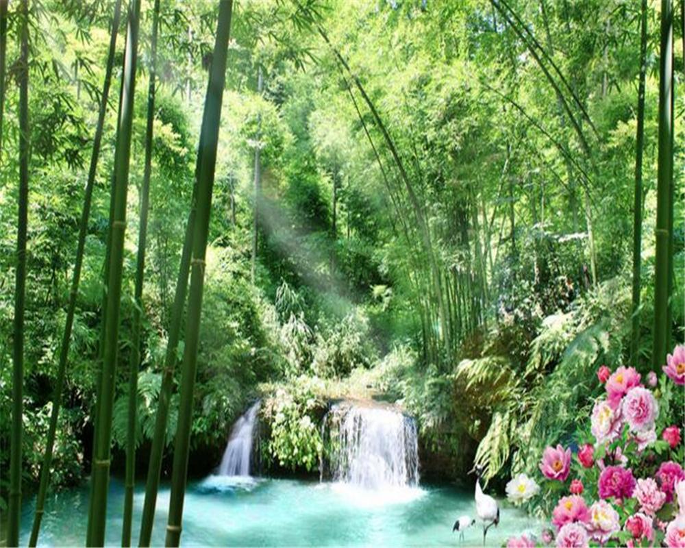 Bamboo Waterfall Wallpapers - Wallpaper Cave