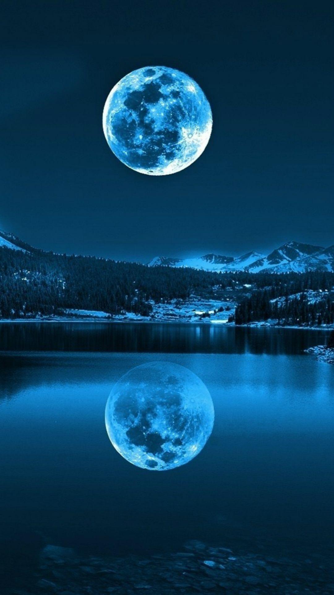 NATURAL IPHONE WALLPAPERS FOR THE NATURE LOVERS. Moon