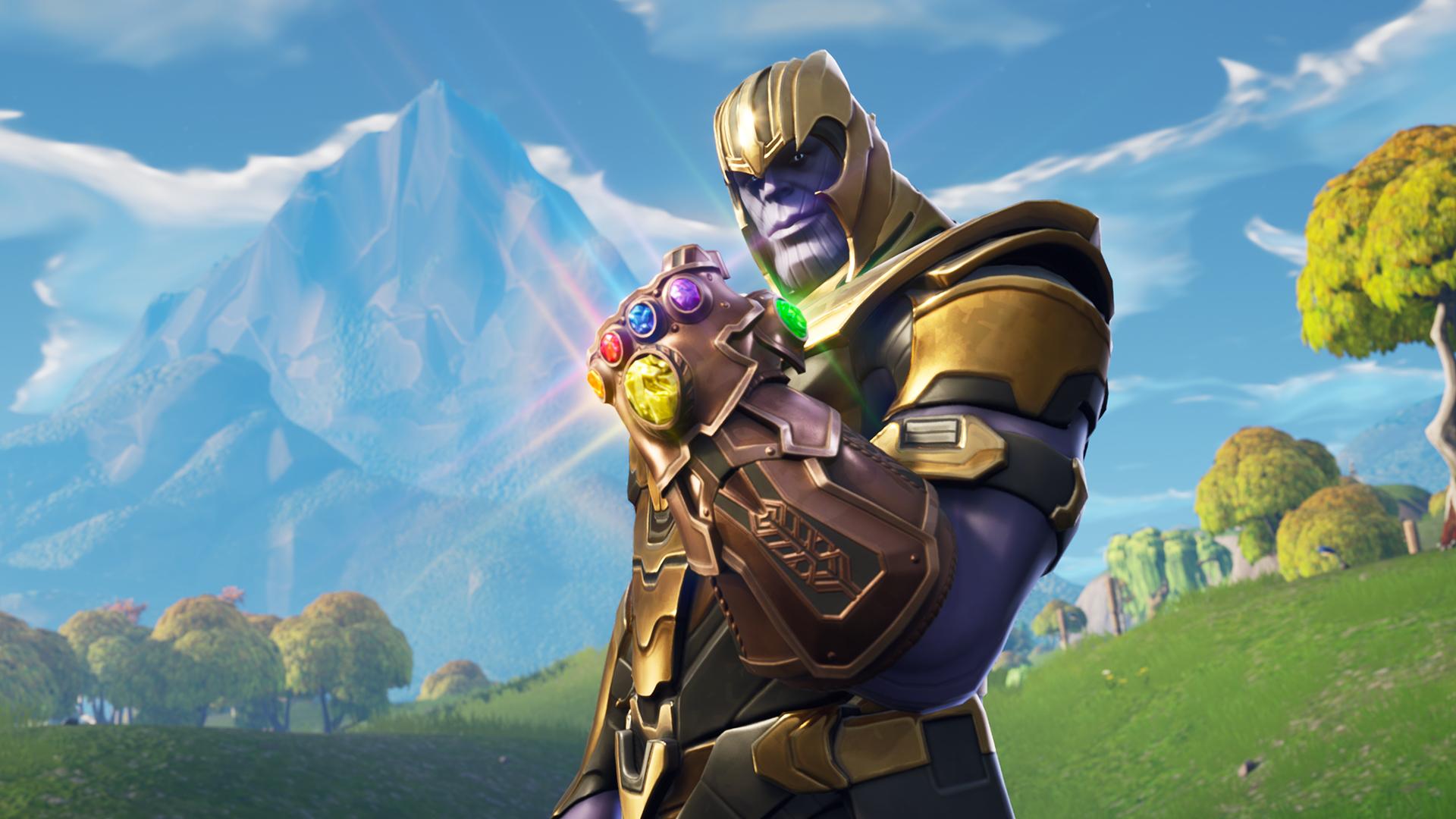 Fortnite Thanos Wallpaper