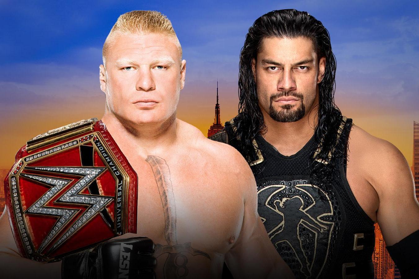 Roman Reigns Beats Brock Lesnar, Wins Universal Title at WWE