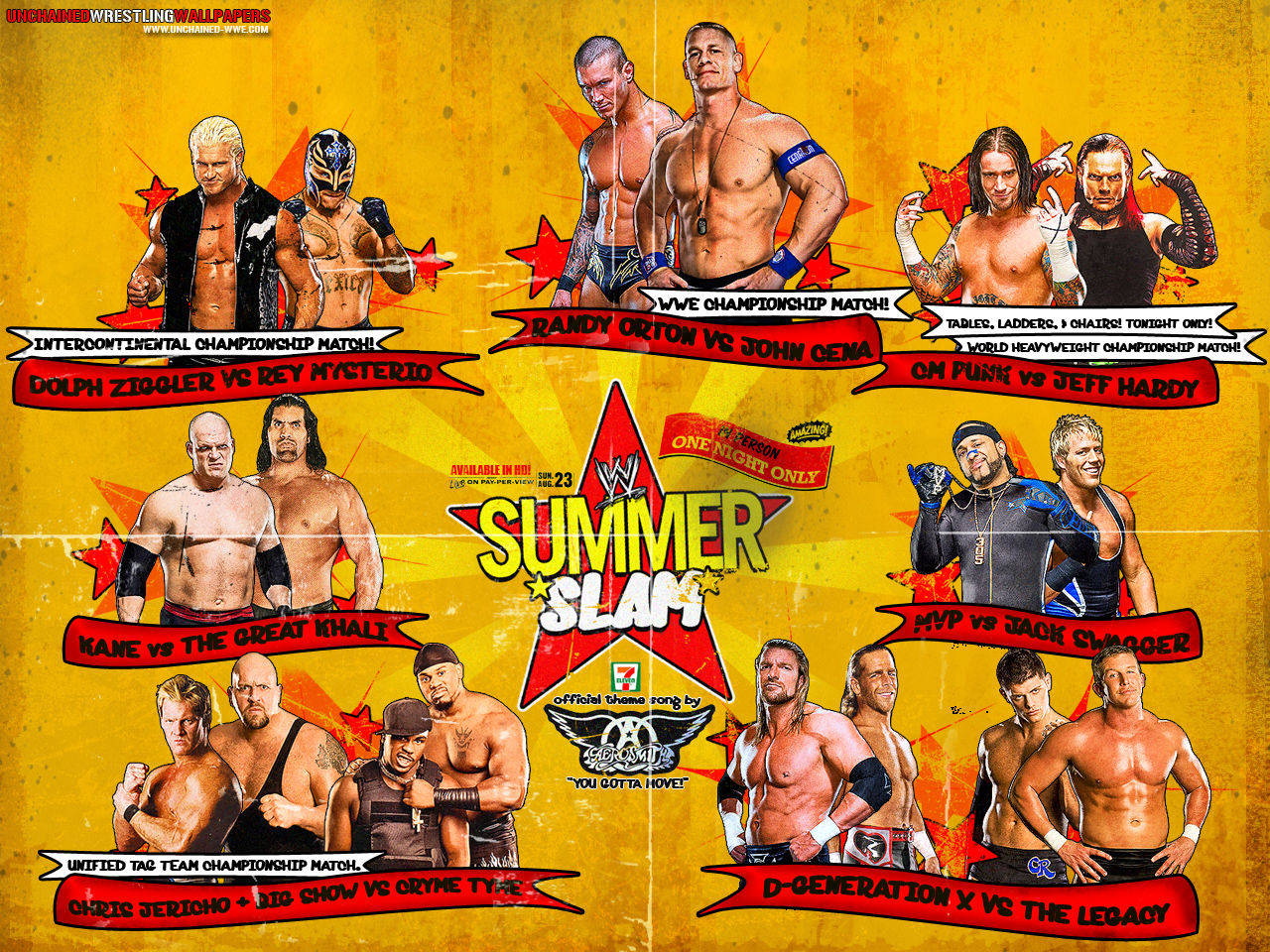 WWE Summerslam 2009 Wallpaper