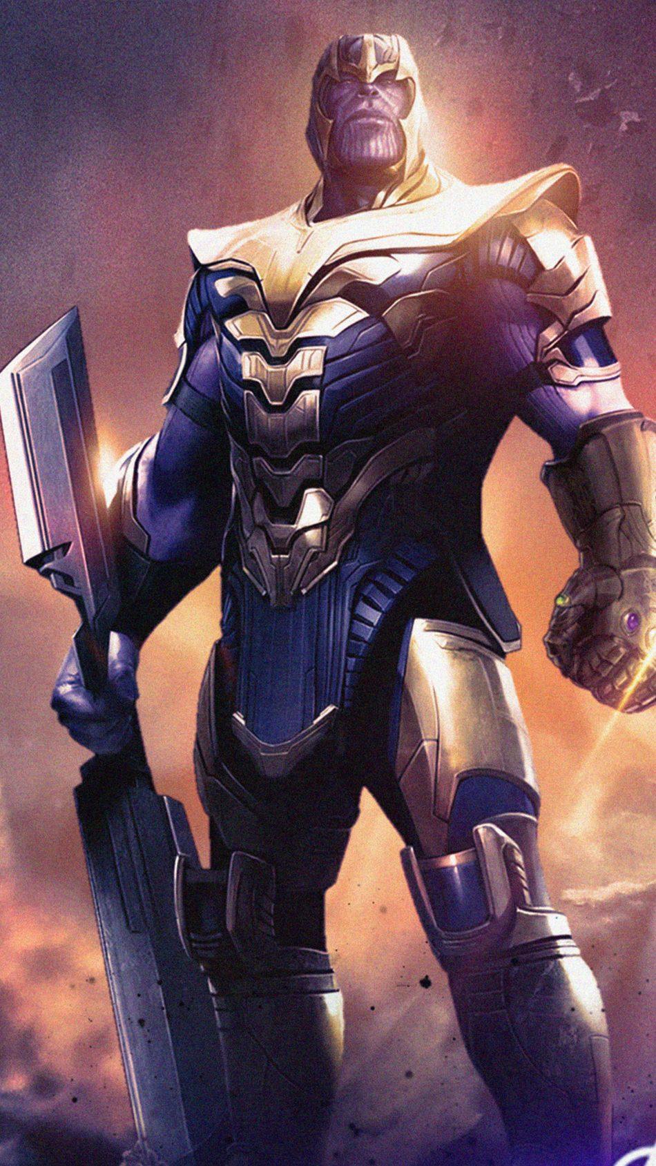 Download Best Quality Thanos With Blade Avengers Endgame