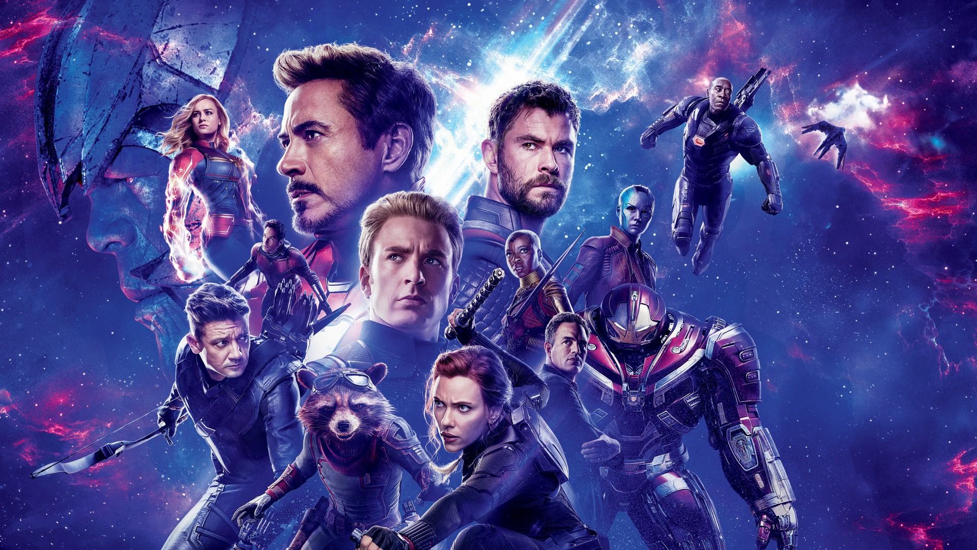 Avengers Endgame 2019 Movie Poster Wallpaper