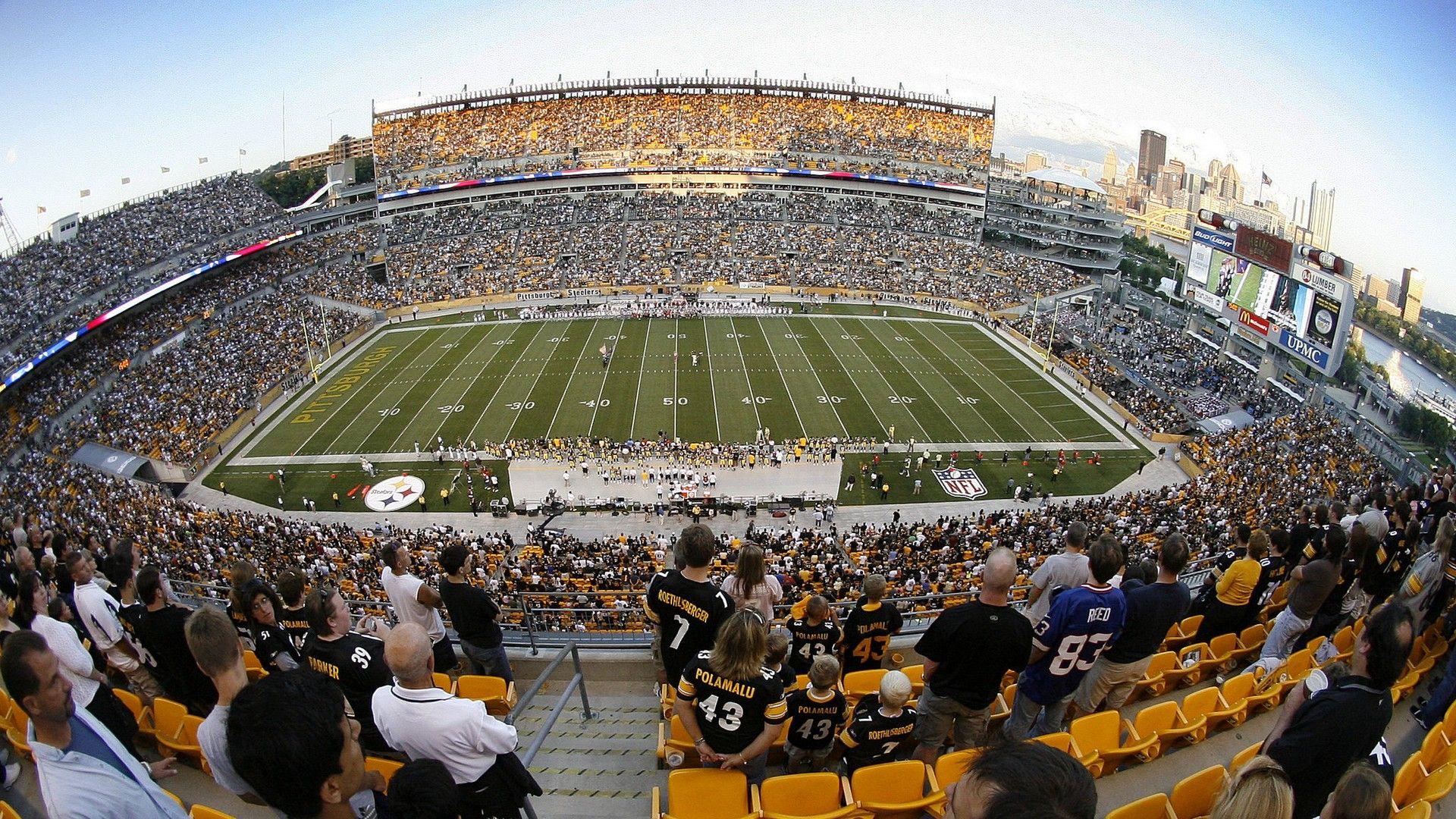 Pittsburgh Steelers Football Mac Background NFL Football Wallpaper. Heinz field, Steelers football, Pittsburgh panthers football