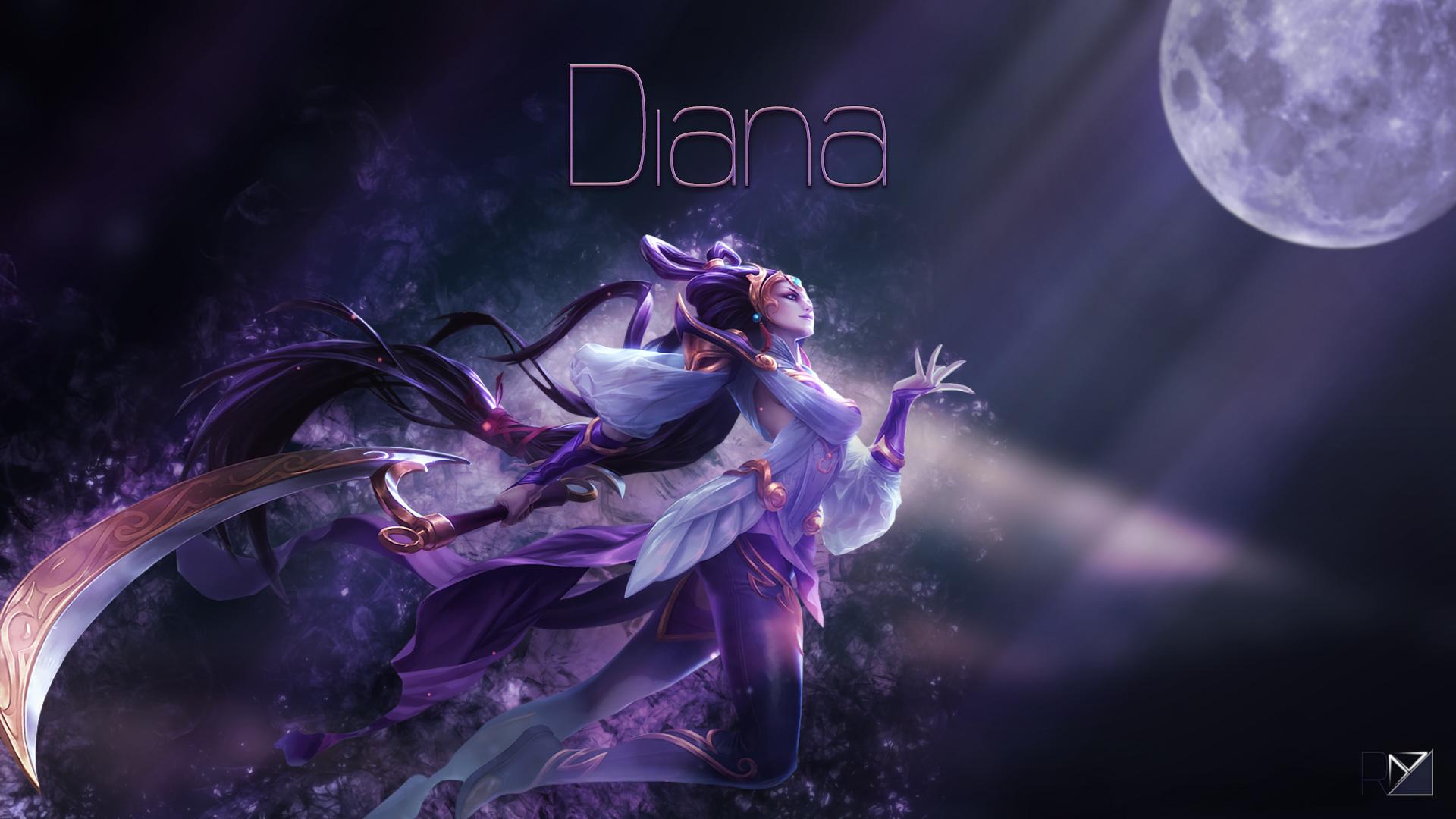 Diana Wallpaper. HD Wallpaper & Artworks for League of Legends