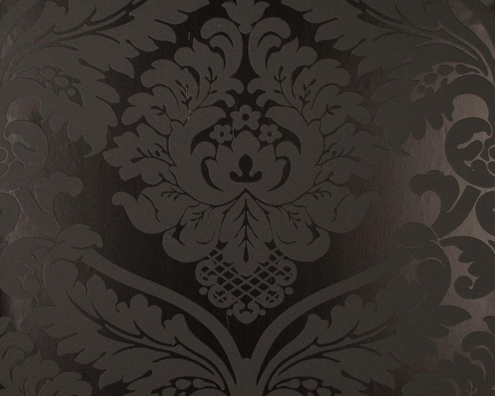 Retro Baroque Wallpaper Black 5526 31 552631
