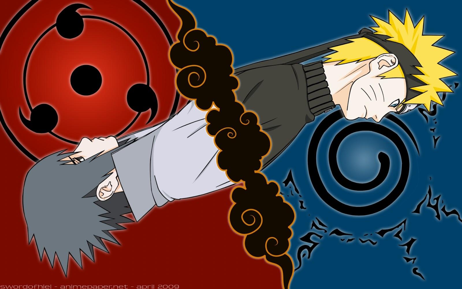 Naruto and Sasuke Wallpaper Image for Lumia