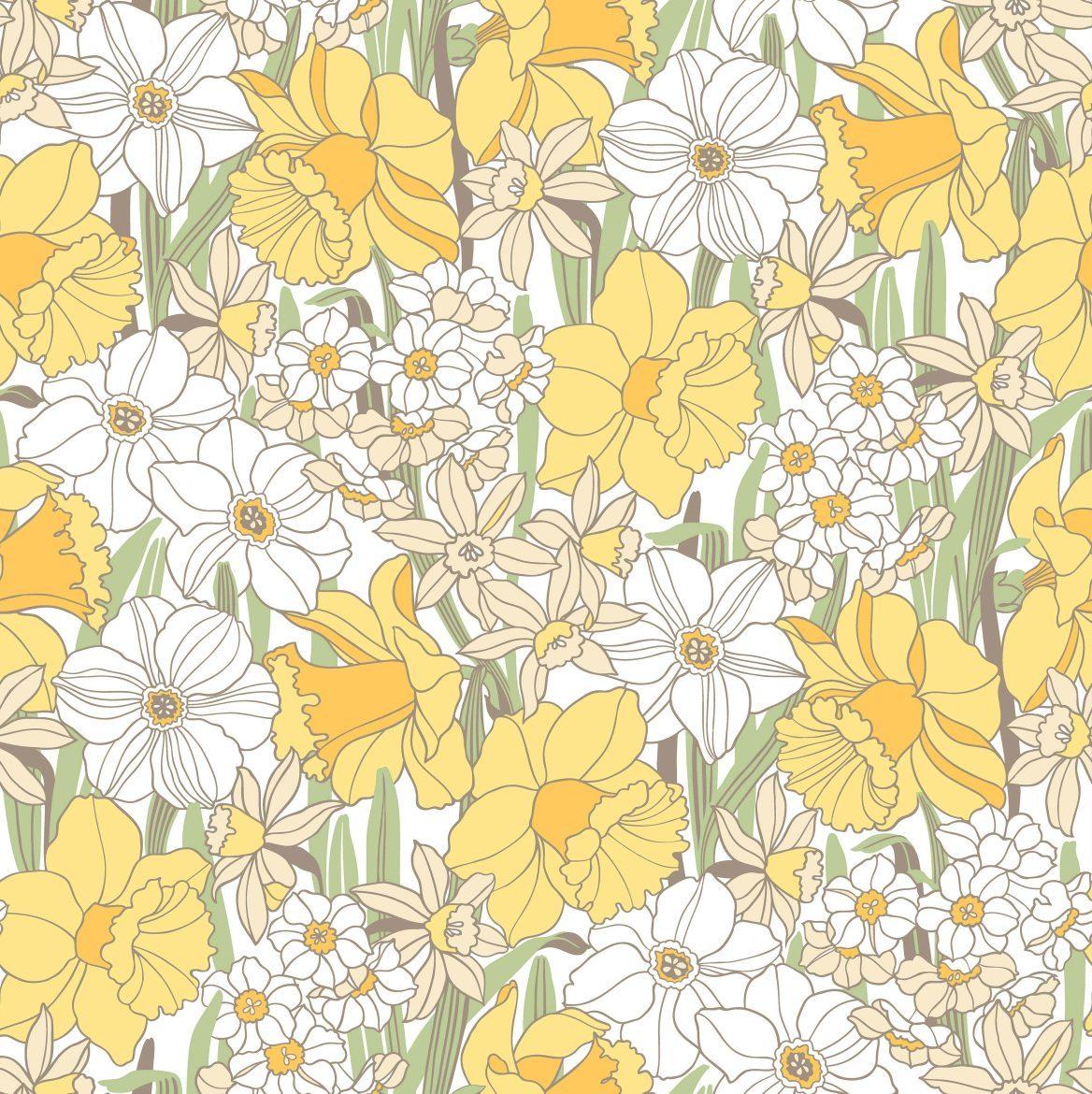 Pretty Daffodil Wallpapers - Wallpaper Cave