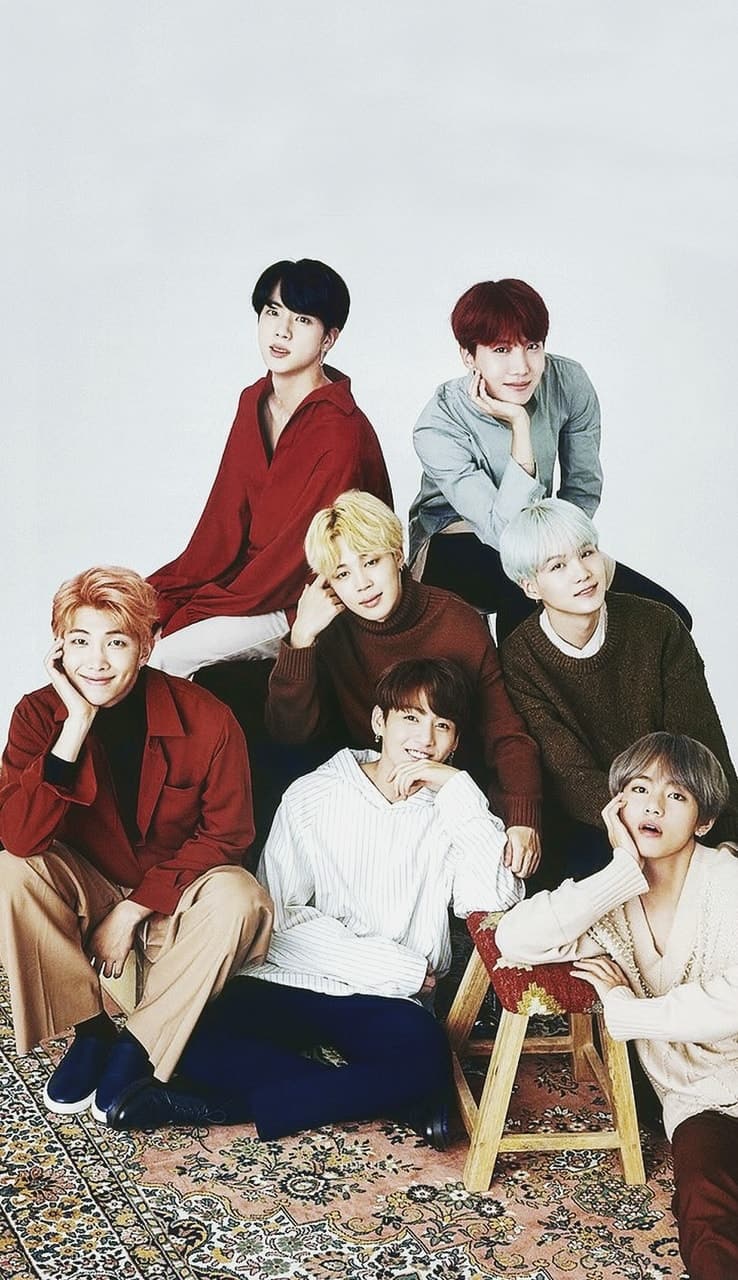 Bts Group Free Wallpaper & Background