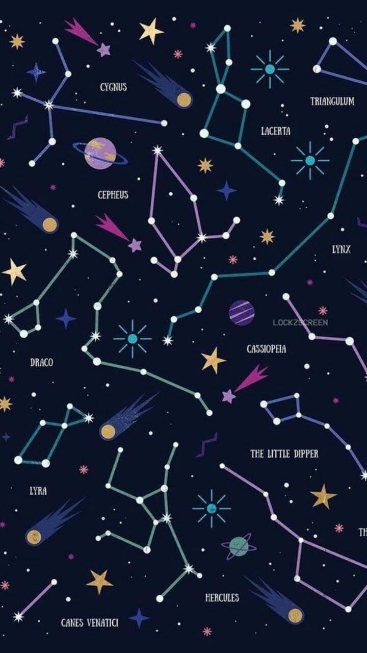 Constellation. Phone Wallpaper. Simply wallpaper❤ in 2019