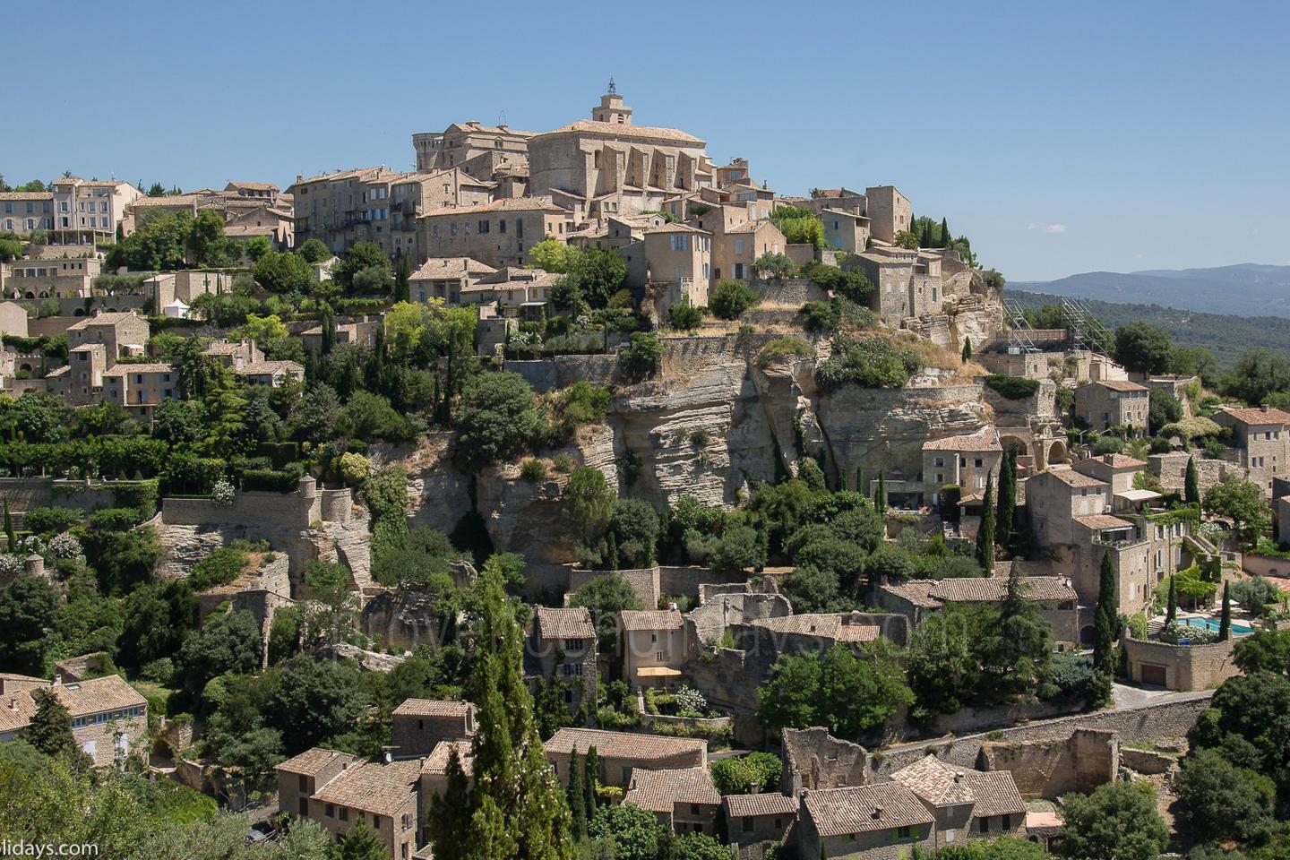 Village Of Gordes Wallpapers - Wallpaper Cave