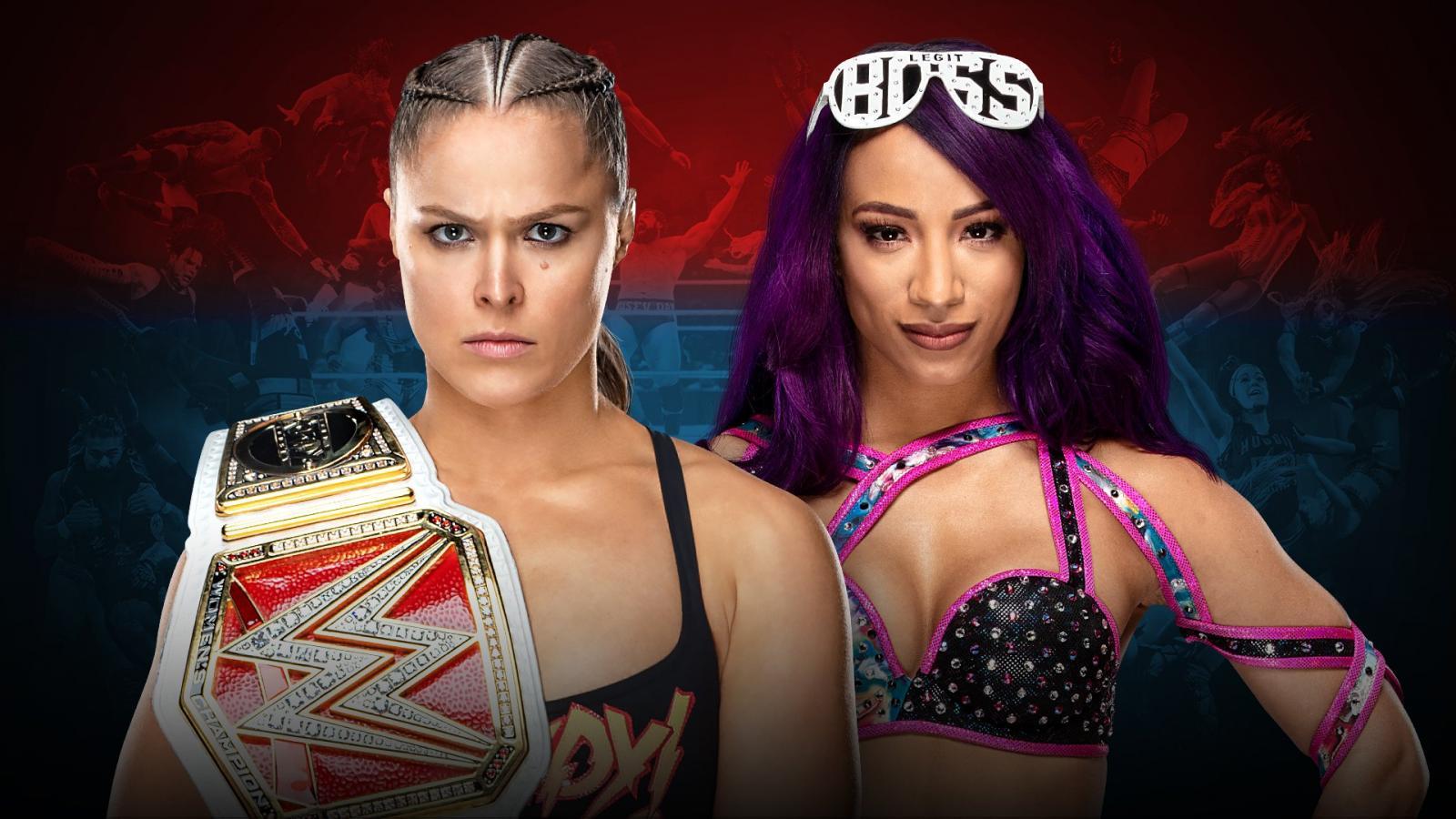 Wwe Royal Rumble 2019 Ronda Rousey Vs Sasha Banks