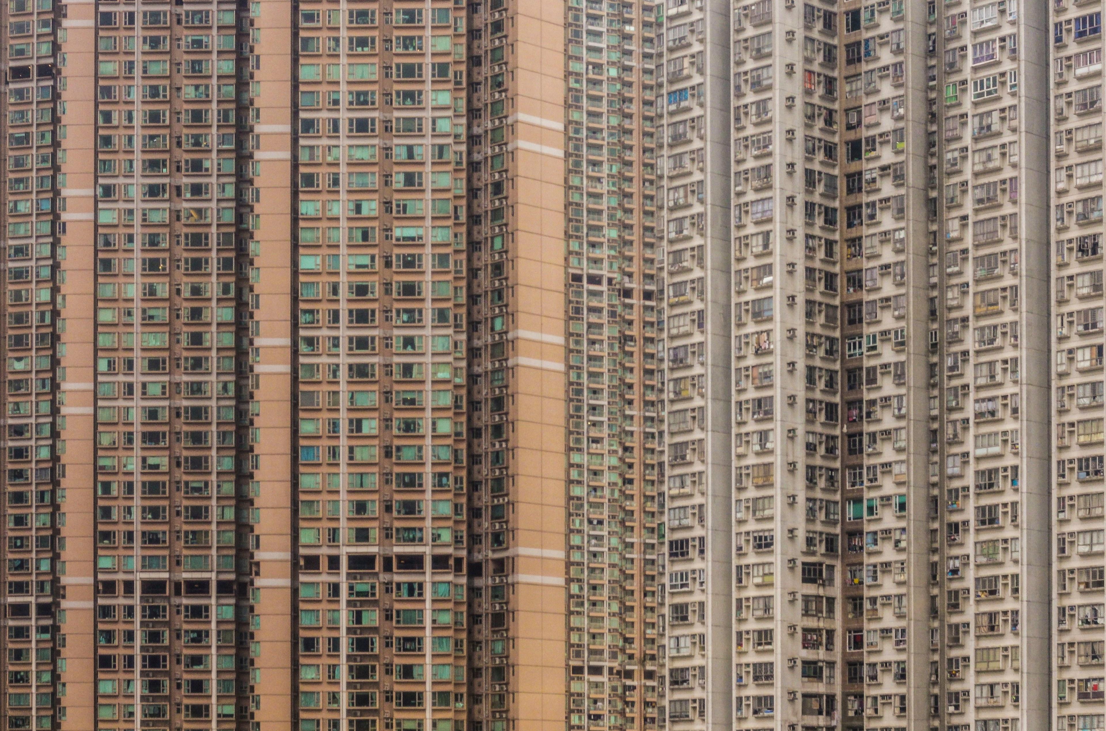 skyscrapers in hong kong 4k wallpaper and background