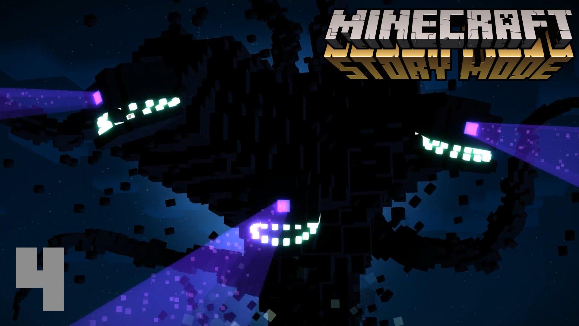 Download Minecraft Wither Storm Battle Wallpaper