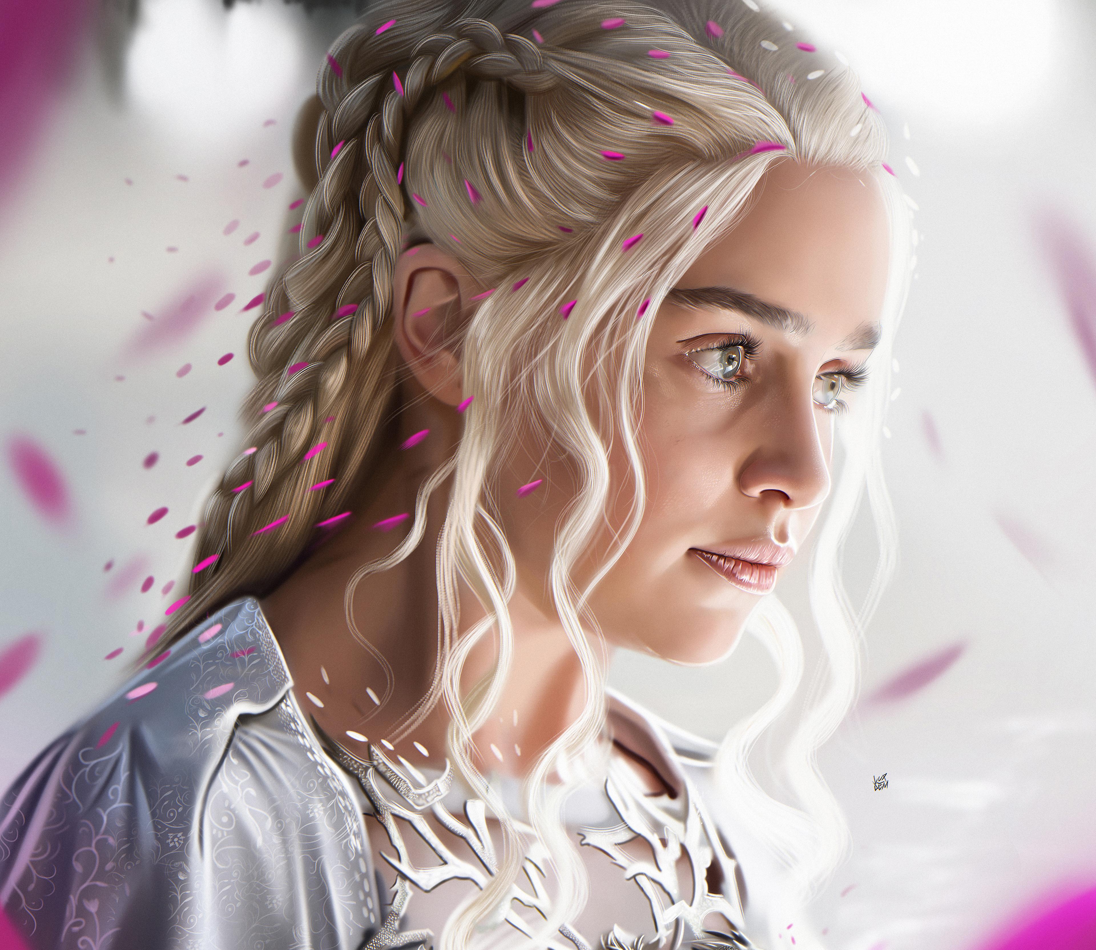 K, #Emilia Clarke, #Daenerys Targaryen. TV Series