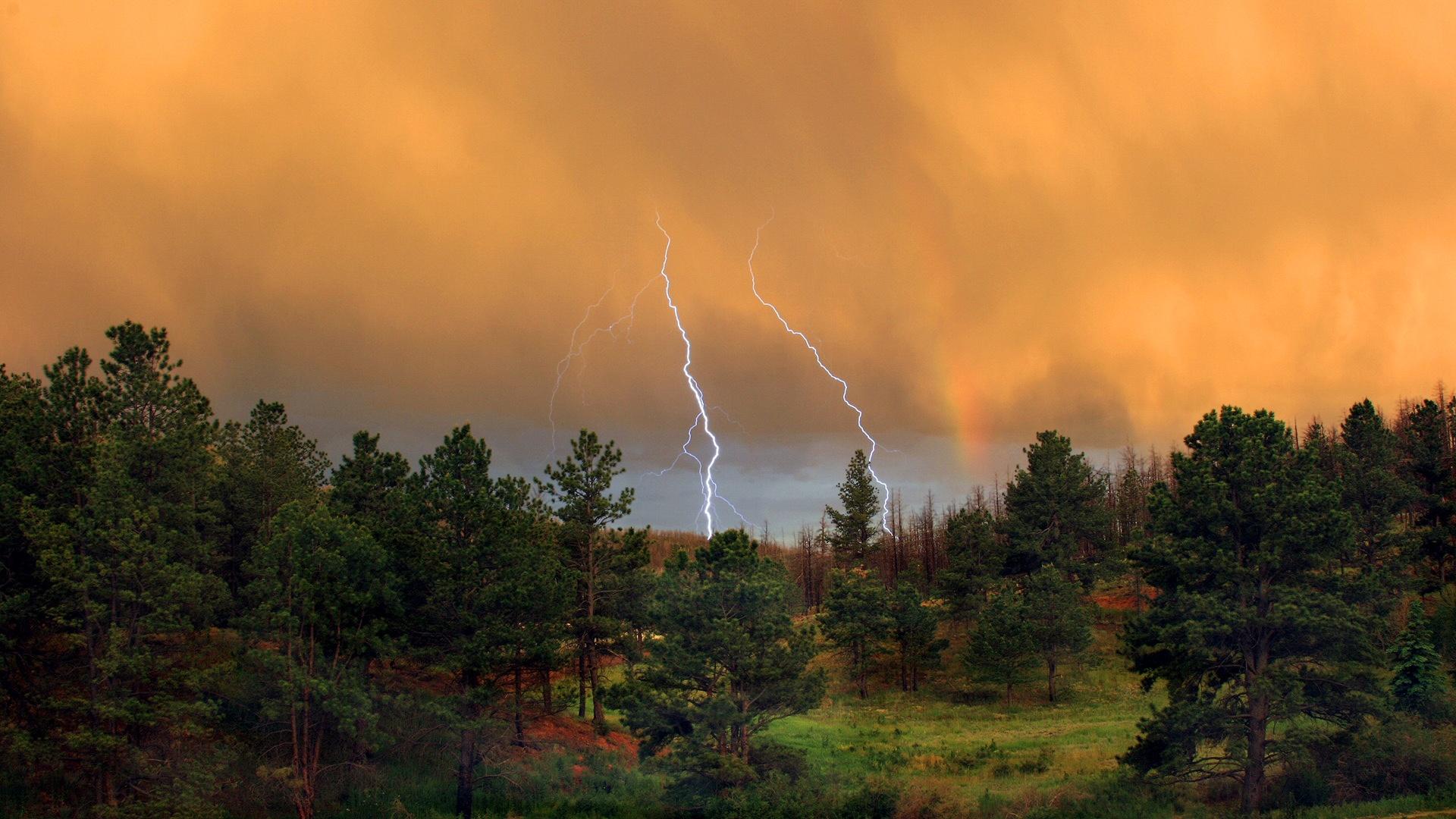 July 2015 Beautiful Thunderstorm Desktop