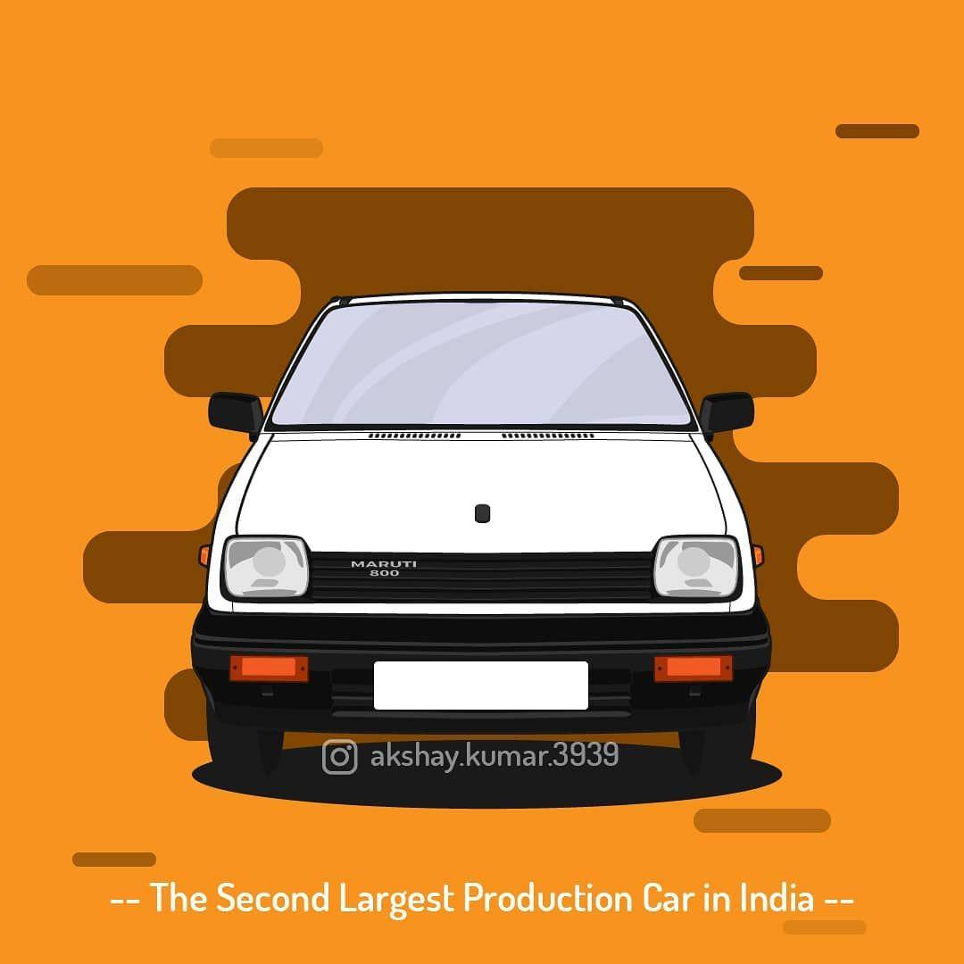 Old is Gold.. .. Maruti 800 Vector Art. . If you want an