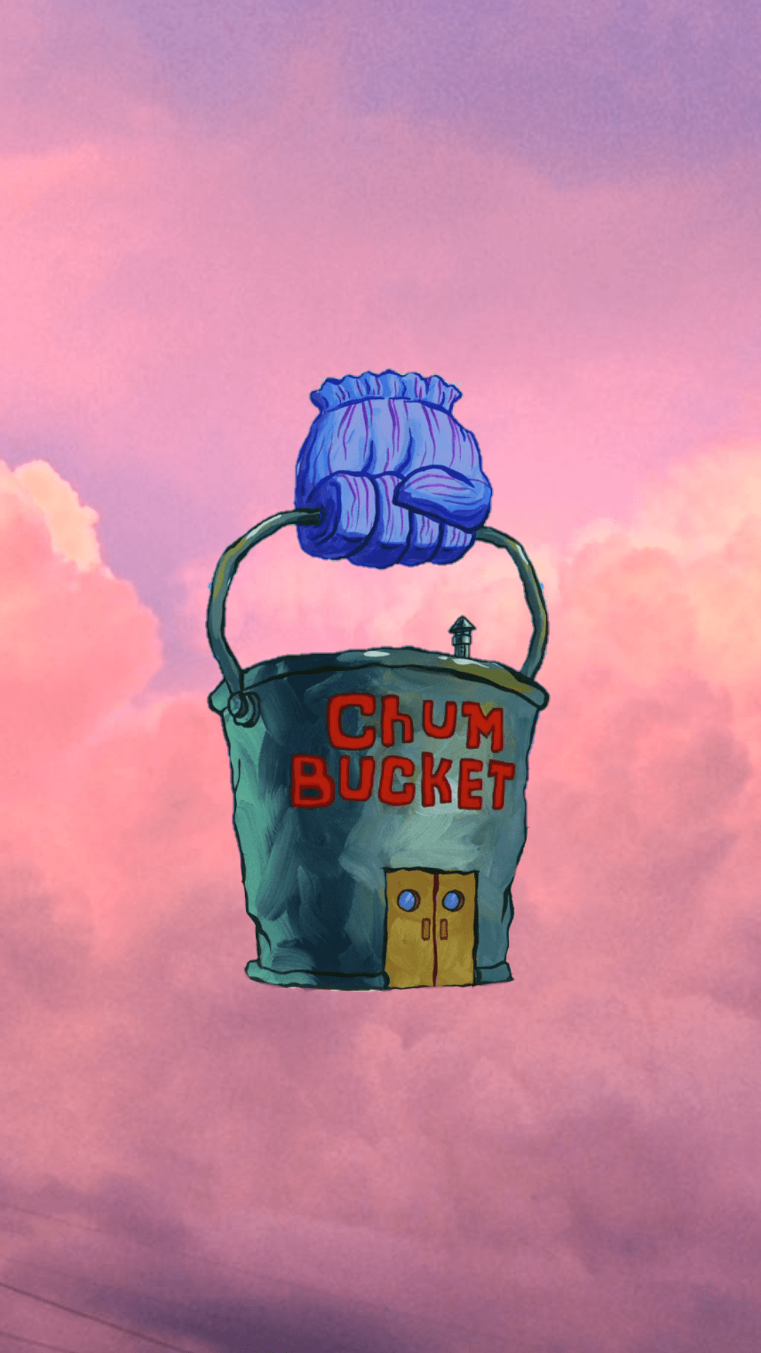 Krusty Krab & Chum Bucket Spongebob Aesthetic Wallpaper