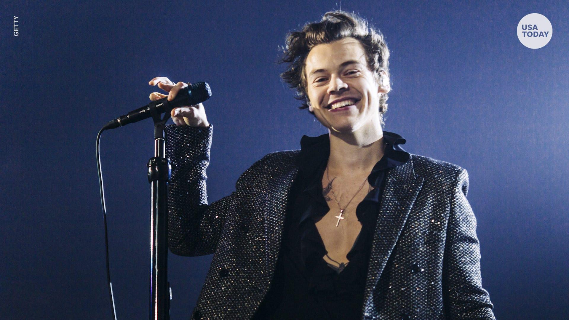 Harry Styles' shirtless Rolling Stone cover has fans hyperventilating