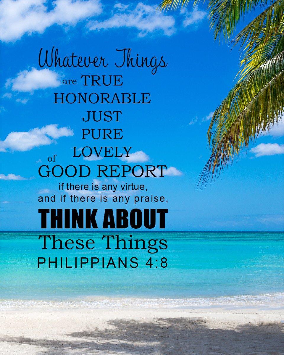 Philippians 4:8 Whatever Is Pure Bible Verse Art Downloads