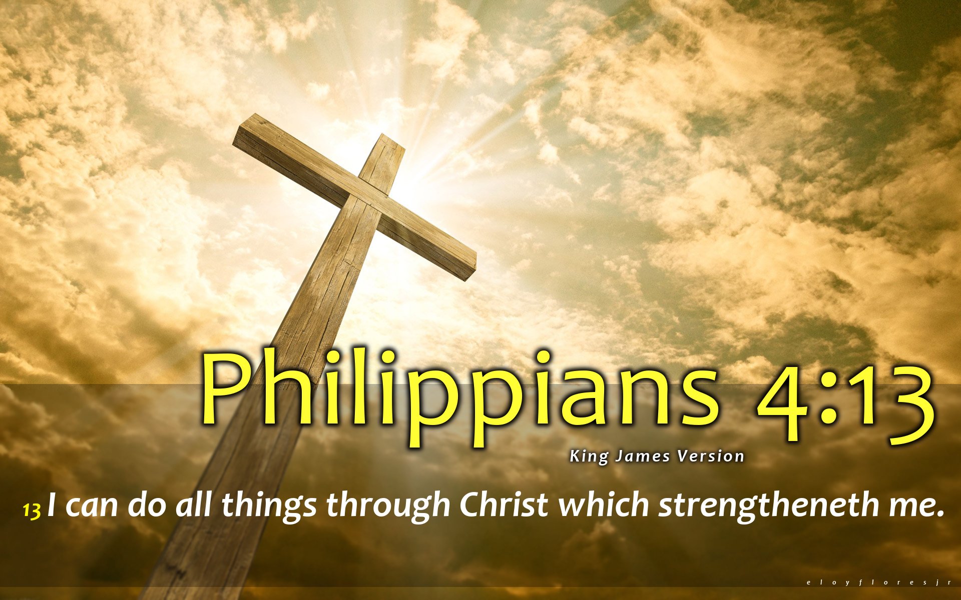 Philippians 4:13 Wallpaper