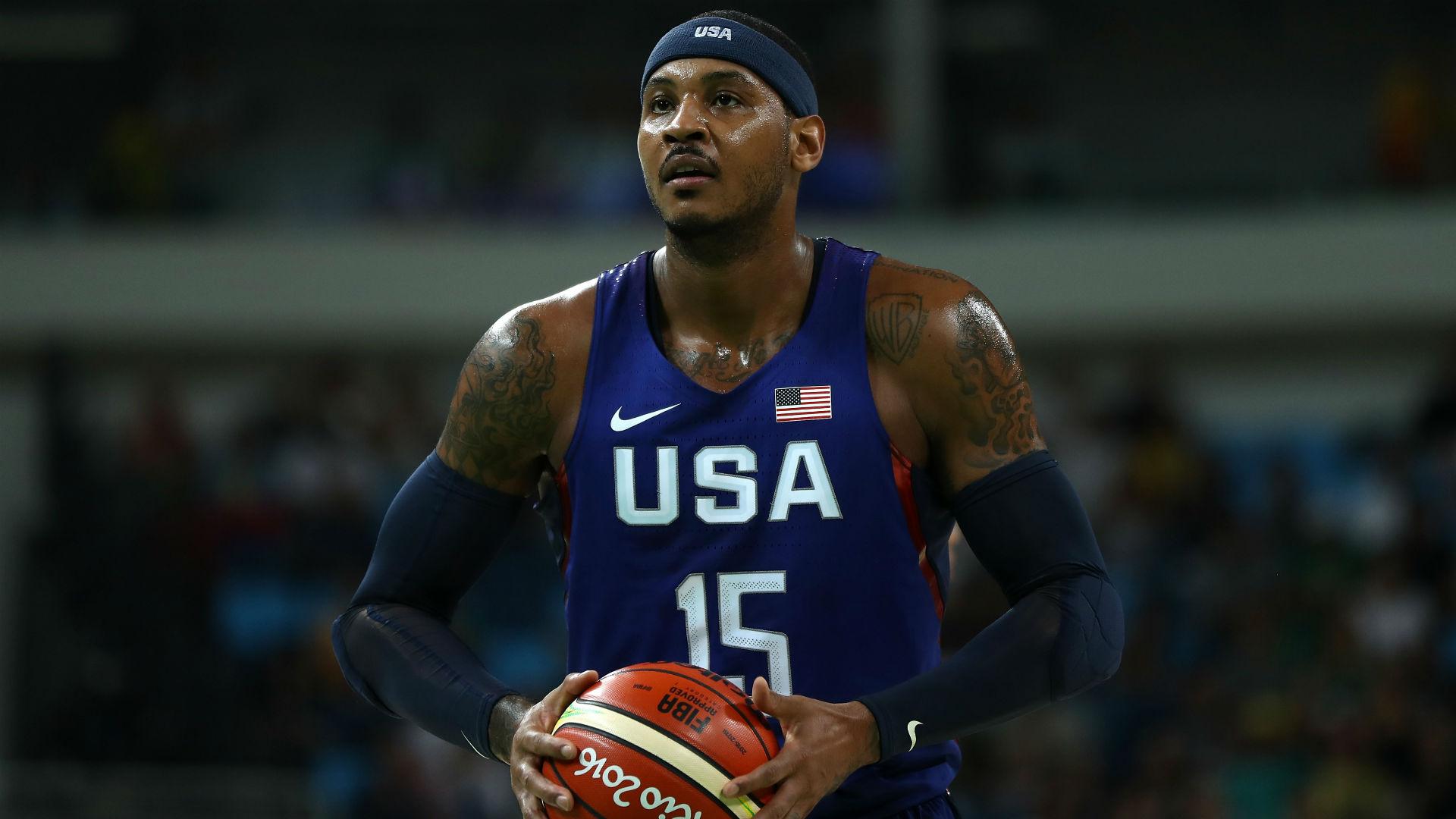Group of Carmelo Anthony Usa Wallpaper