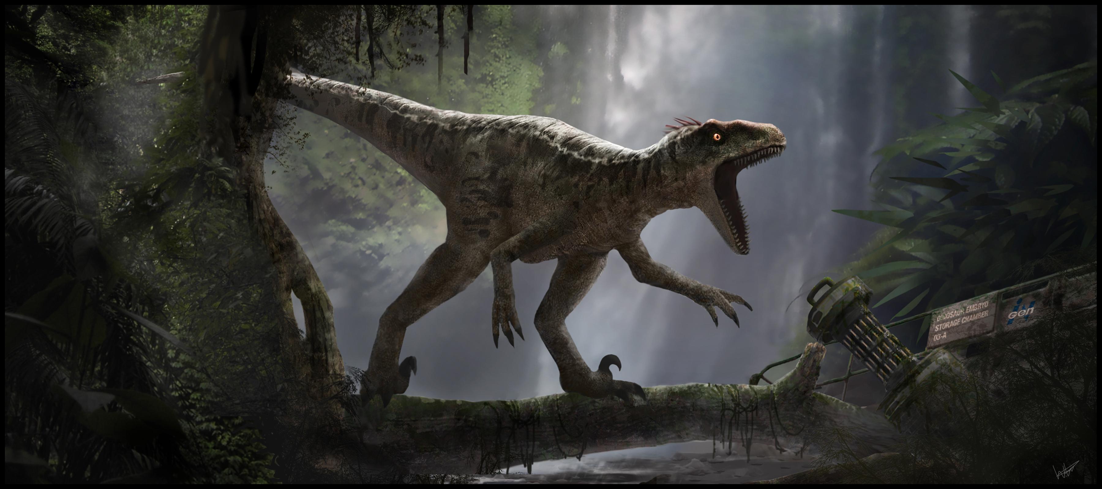 Jurassic World Velociraptor Wallpaper