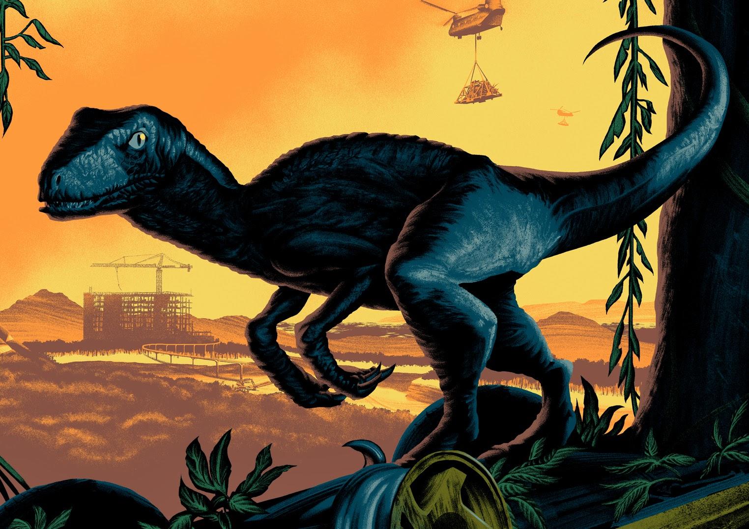 Jurassic World's Raptor [1524x1027]
