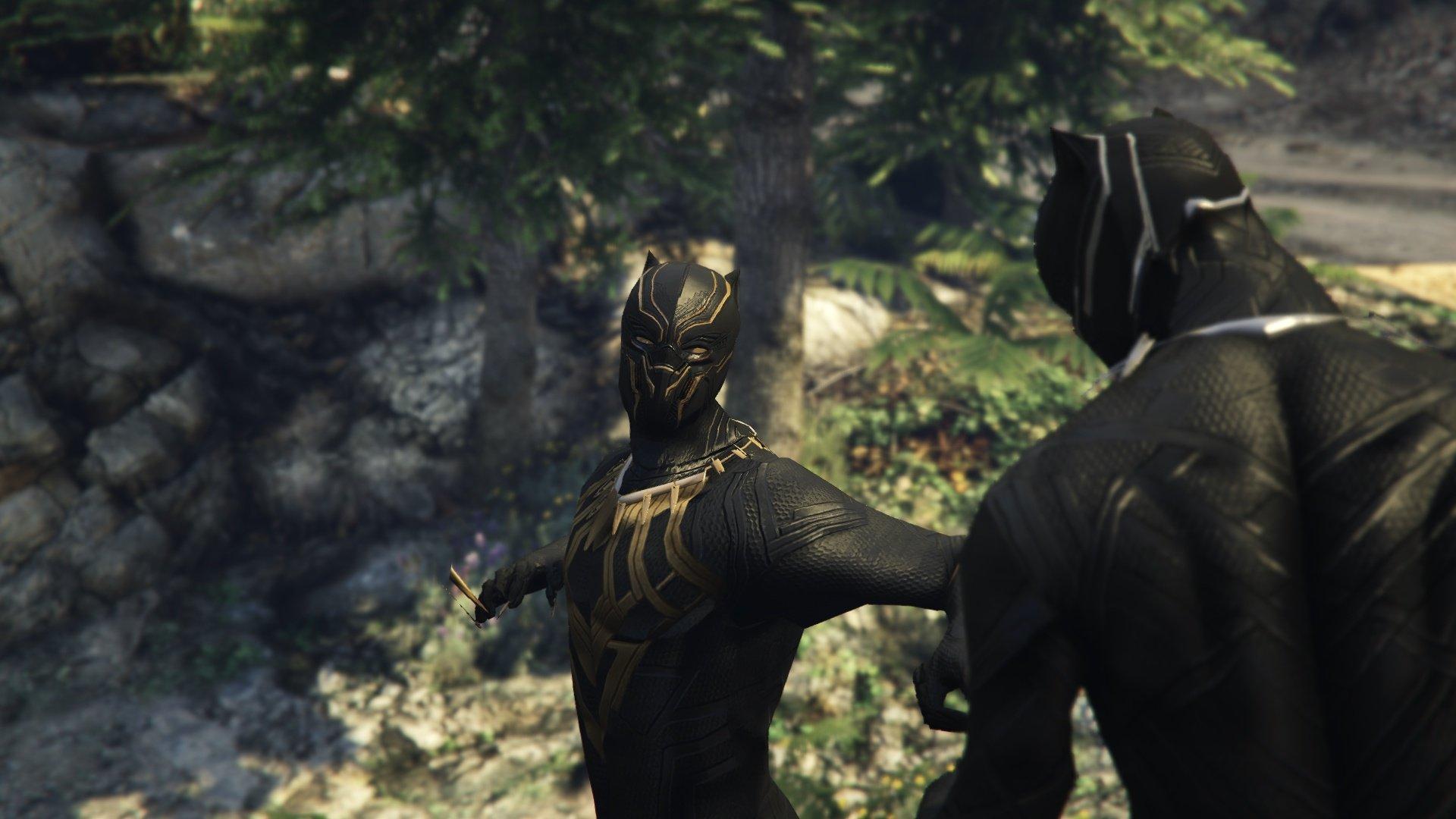 Download Golden Jaguar Erik Killmonger Add On Replace PED