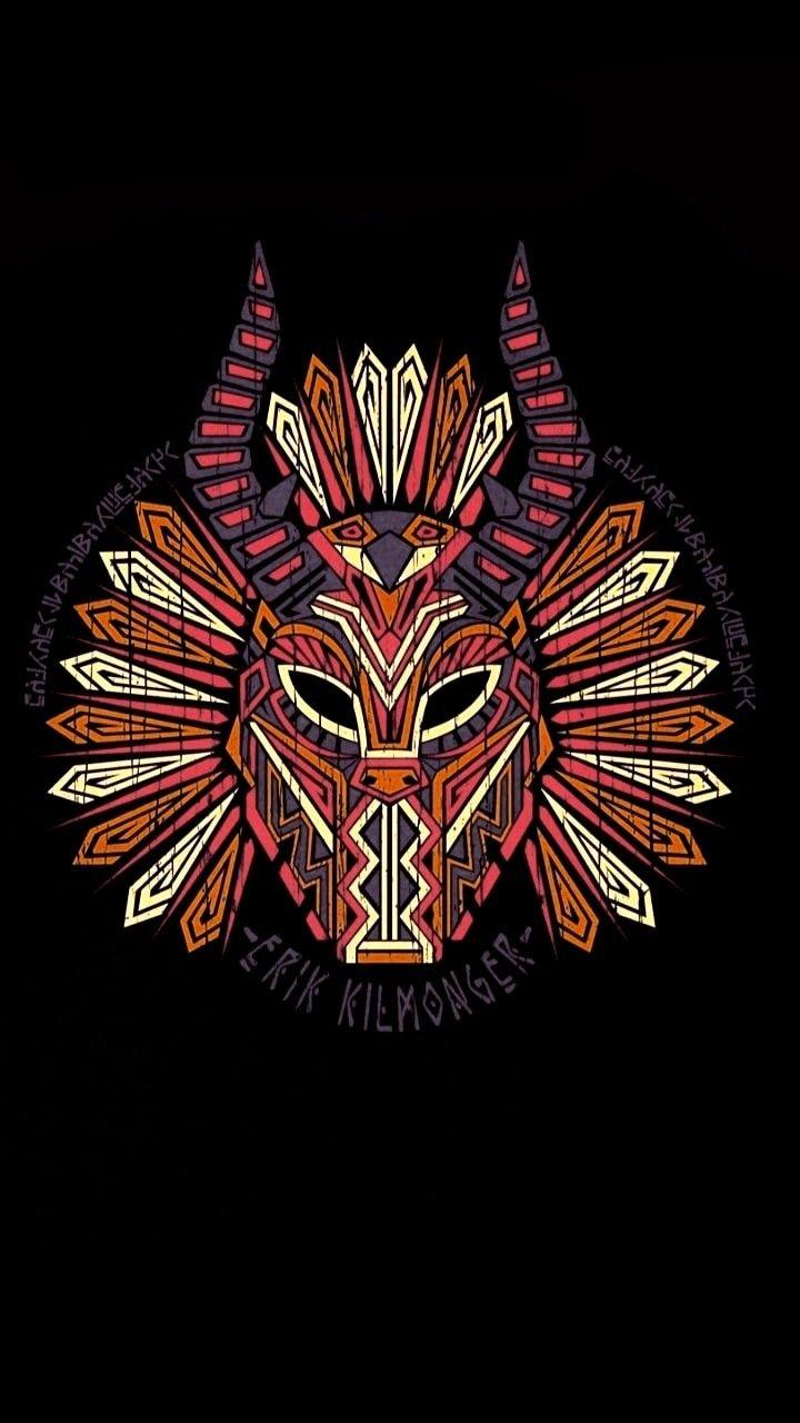 Erik Killmonger. My Edits. Black panther marvel, Black panther art