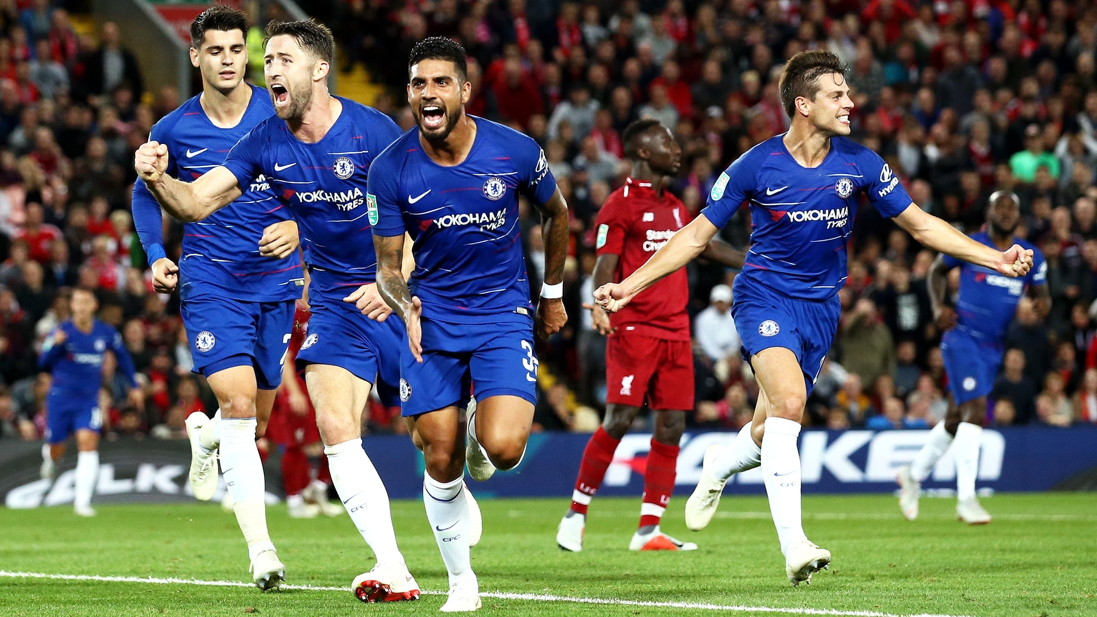 Recap: Chelsea beat Liverpool at Anfield in Carabao Cup