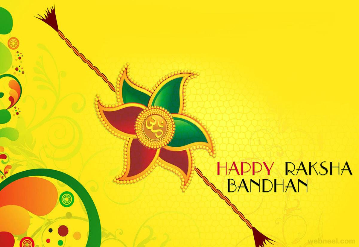 Beautiful Raksha Bandhan Greetings Cards and Wallpaper