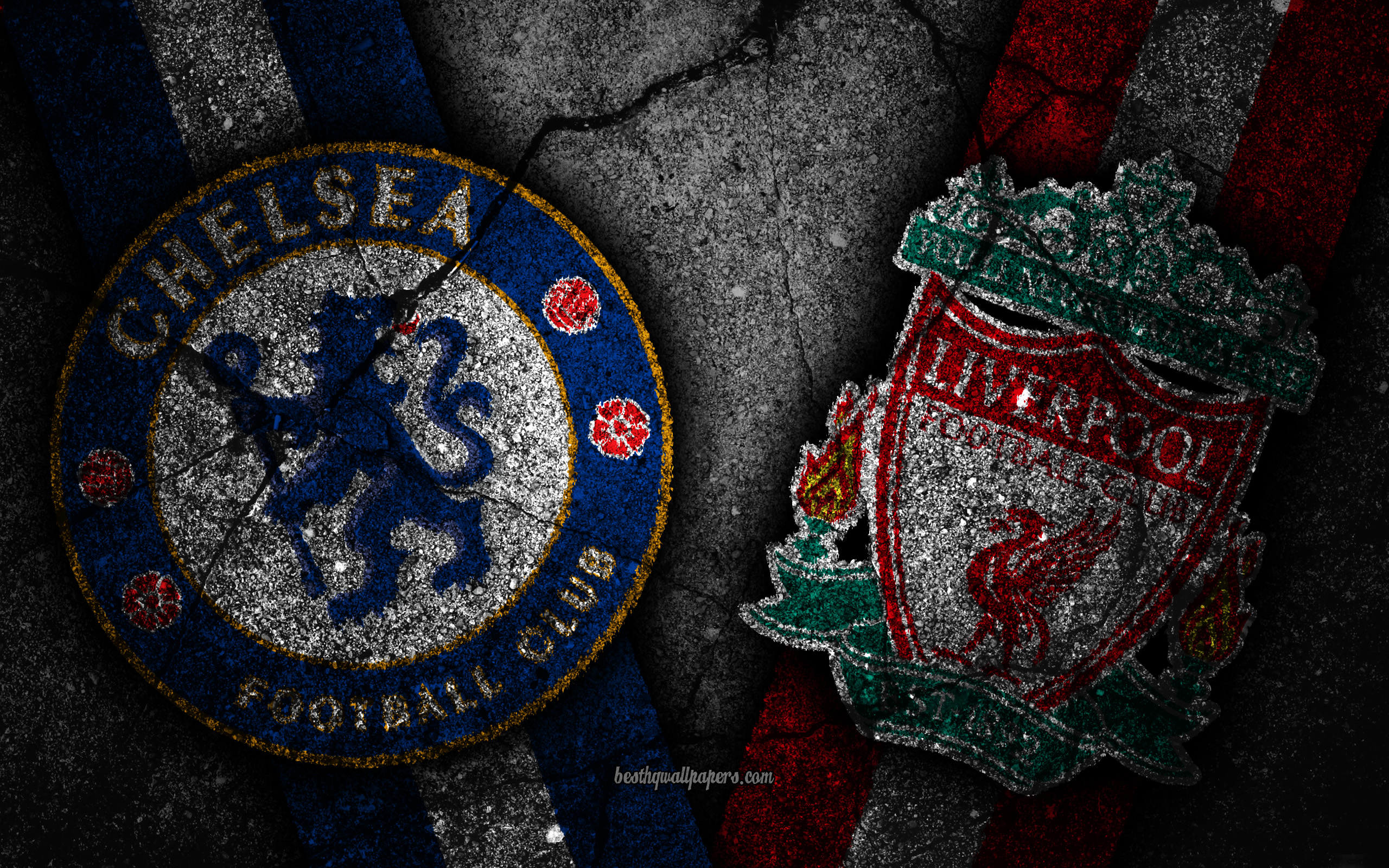 Download wallpaper Chelsea vs Liverpool, Round Premier League