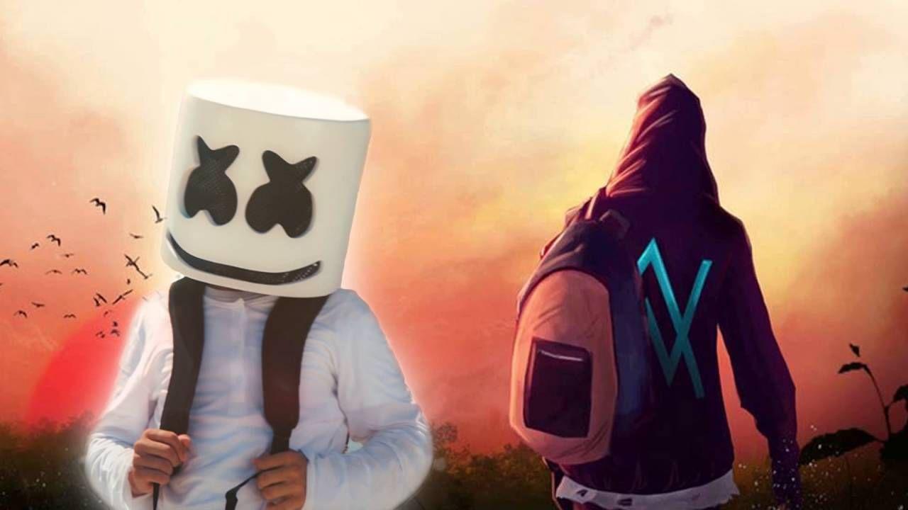 Marshmello And Alan Walker Wallpaper