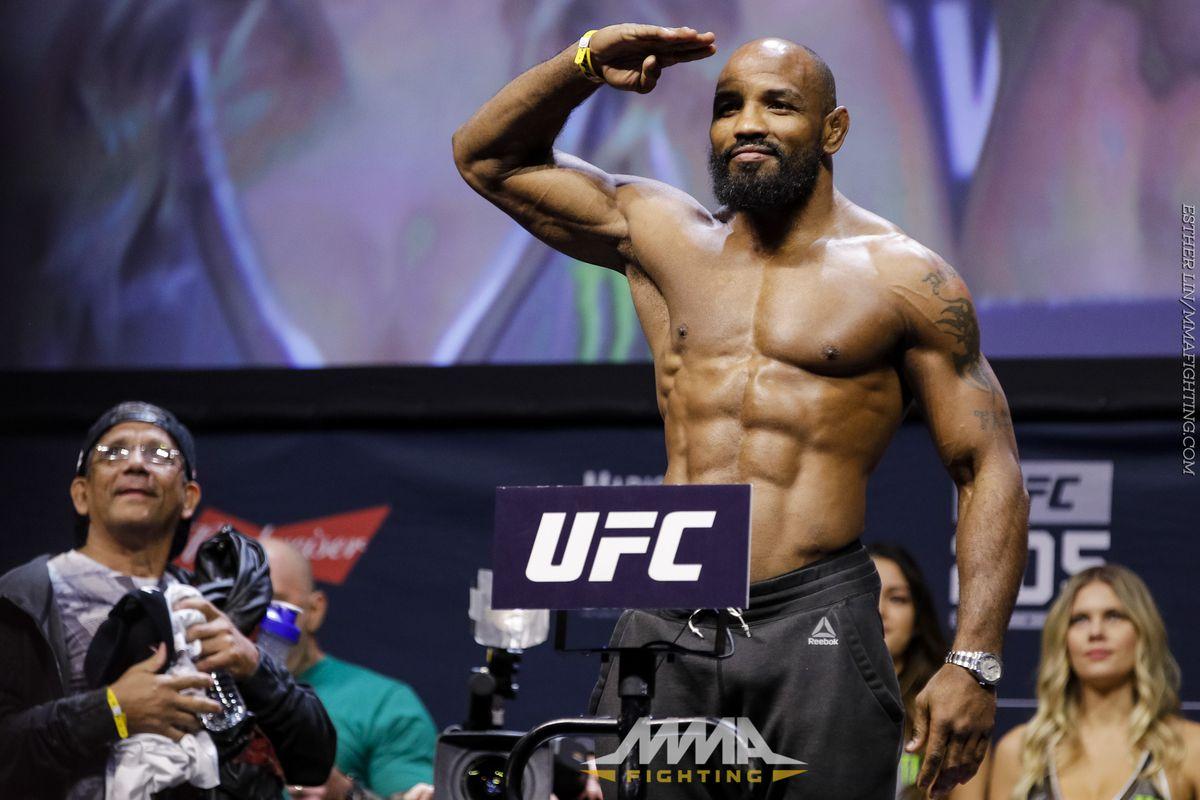 Yoel Romero and Jorge Masvidal wager on who will win a UFC belt
