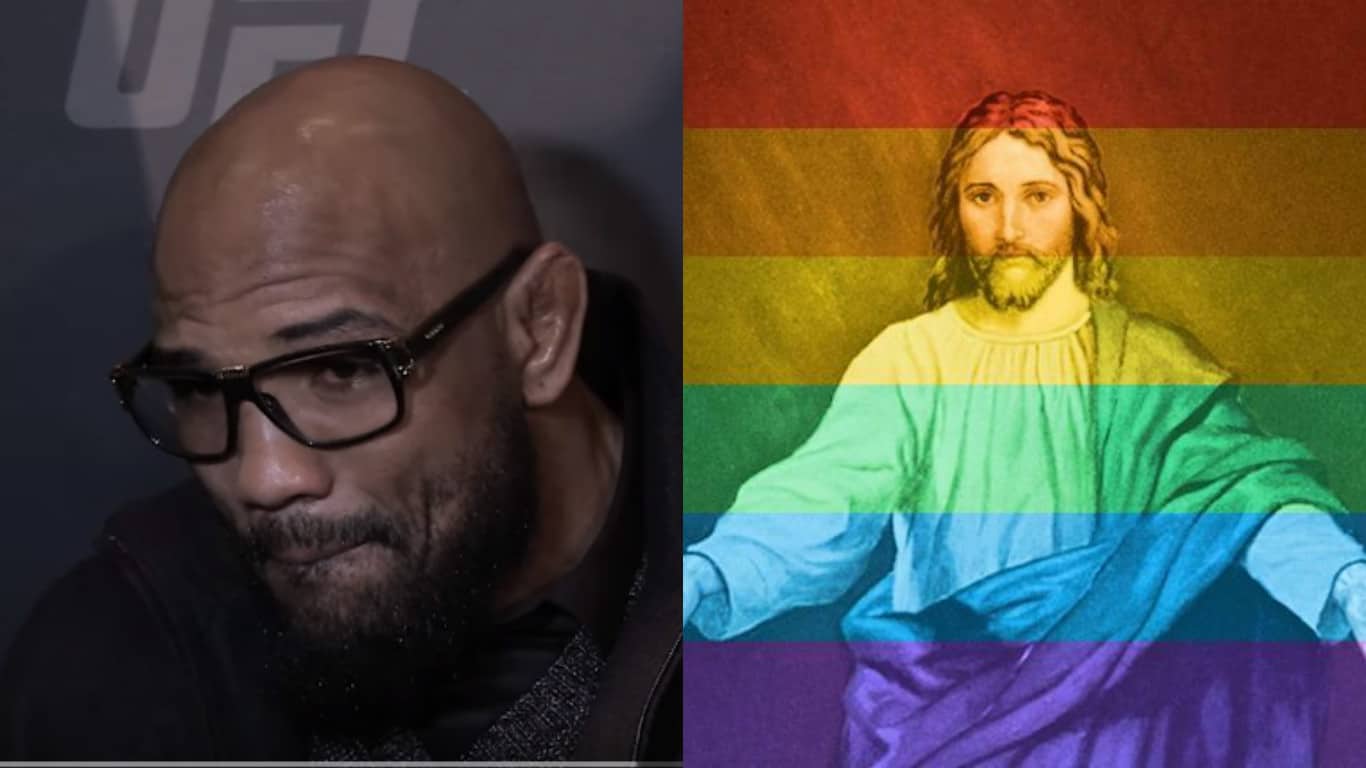 Yoel Romero Breaks Down Crying, Talks About 'Gay Jesus'